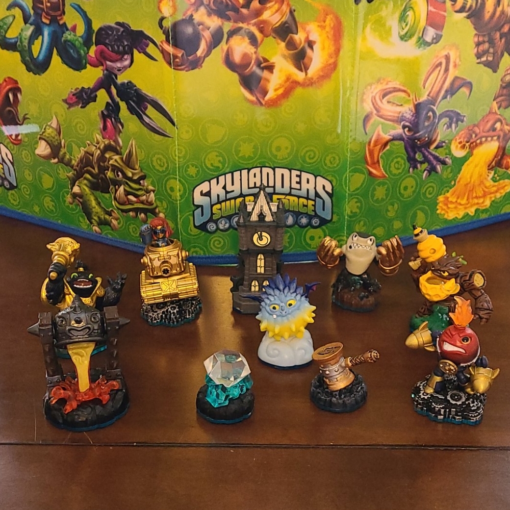 Skylanders Swap Force Set of 10 Character Figures